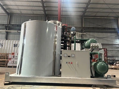 Déantóir oighir flake tionsclaíoch le haghaidh iascaireachta